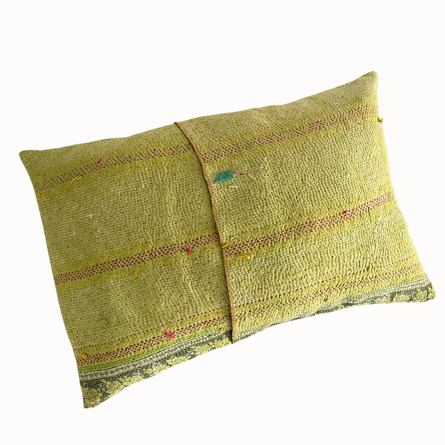 Coussin Jhappi vert anis