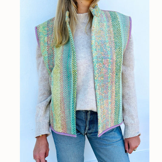 Gilet Mira pastel