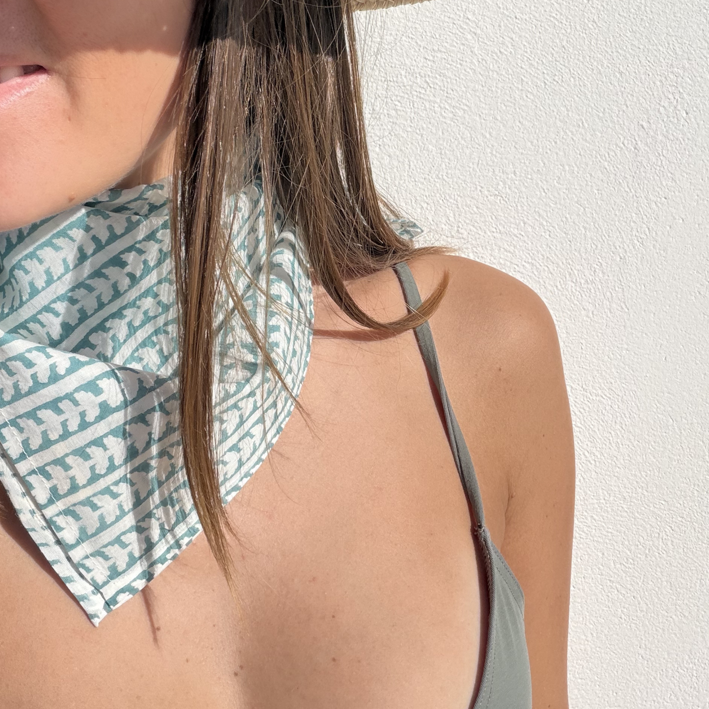 Bandana bleu