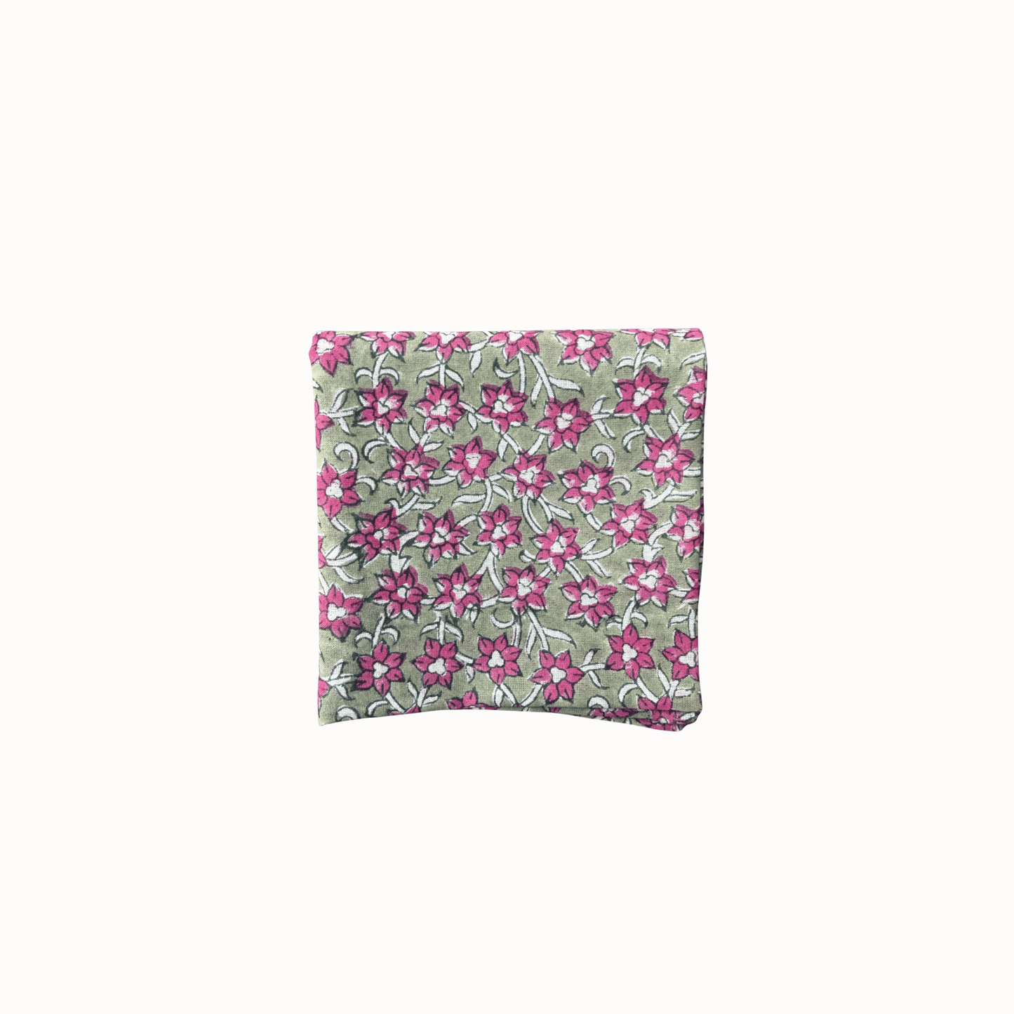 Bandana rose & gris