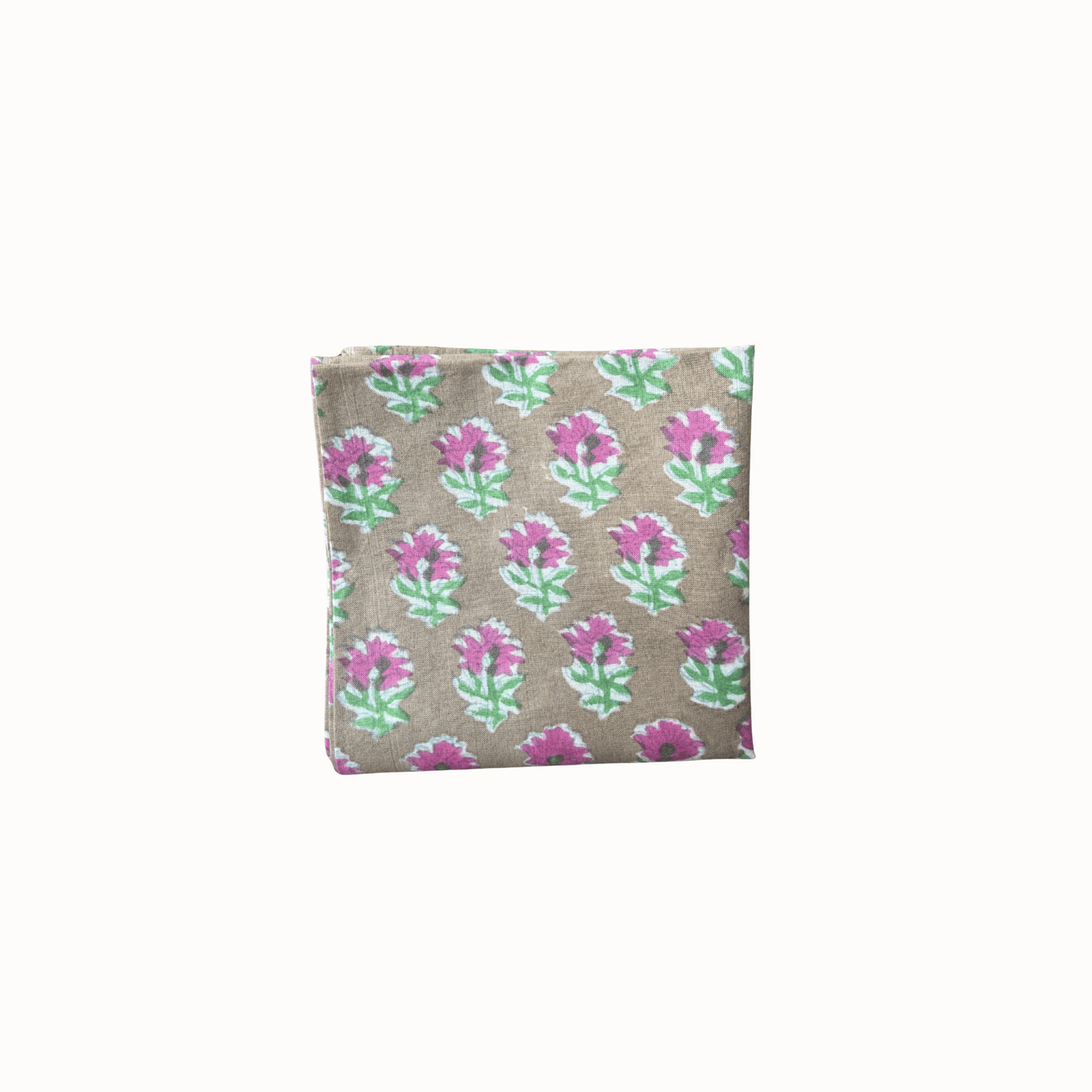 Bandana rose & marron