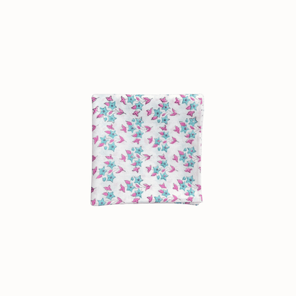 Bandana rose & turquoise
