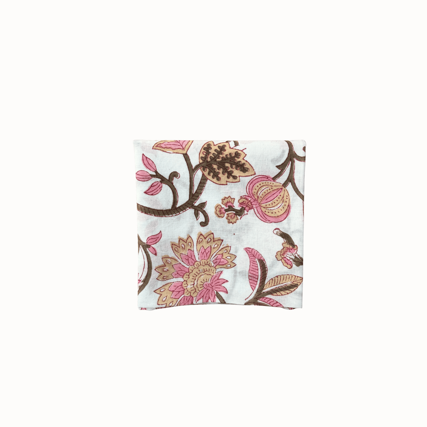 Bandana rose fleuri