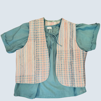 Blouse Riva en voile de coton