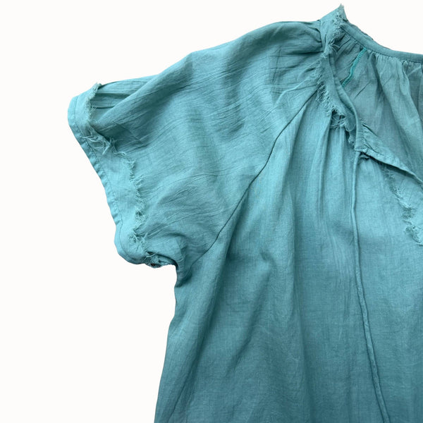 Blouse en voile de coton
