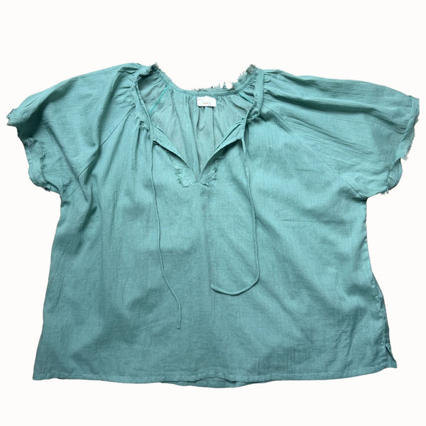 Blouse en voile de coton
