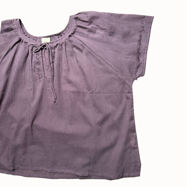 Blouse en voile de coton