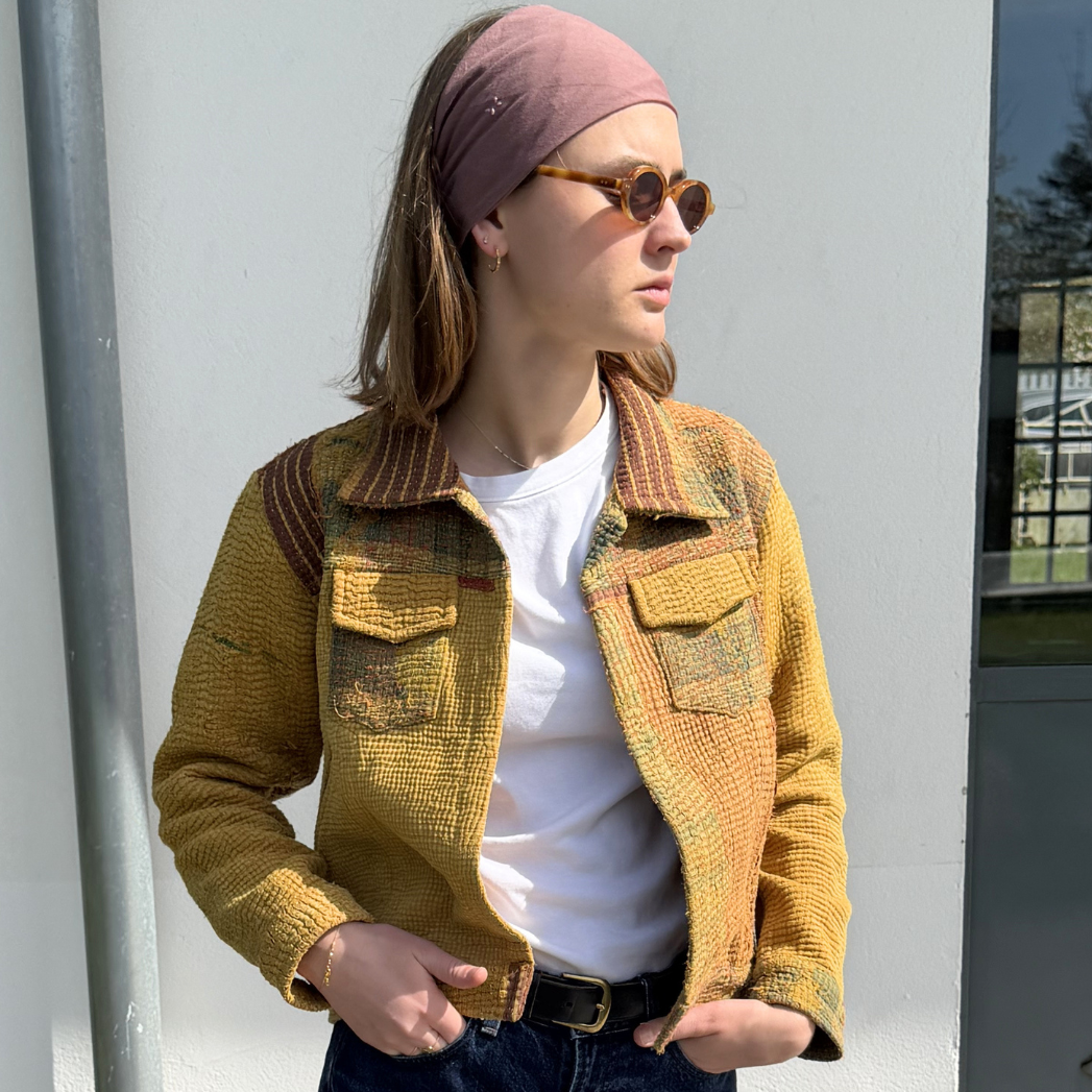 Blouson Guila moutarde