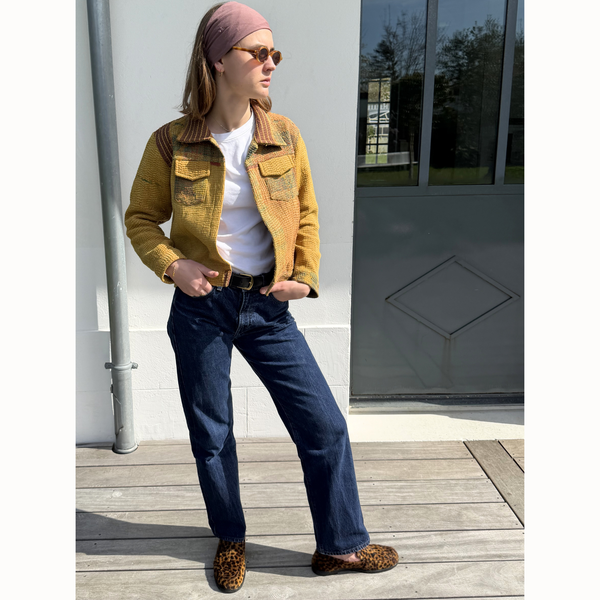 Blouson Guila moutarde