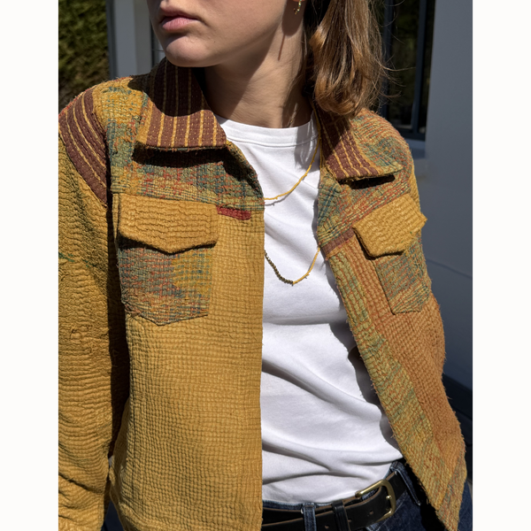 Blouson Guila moutarde