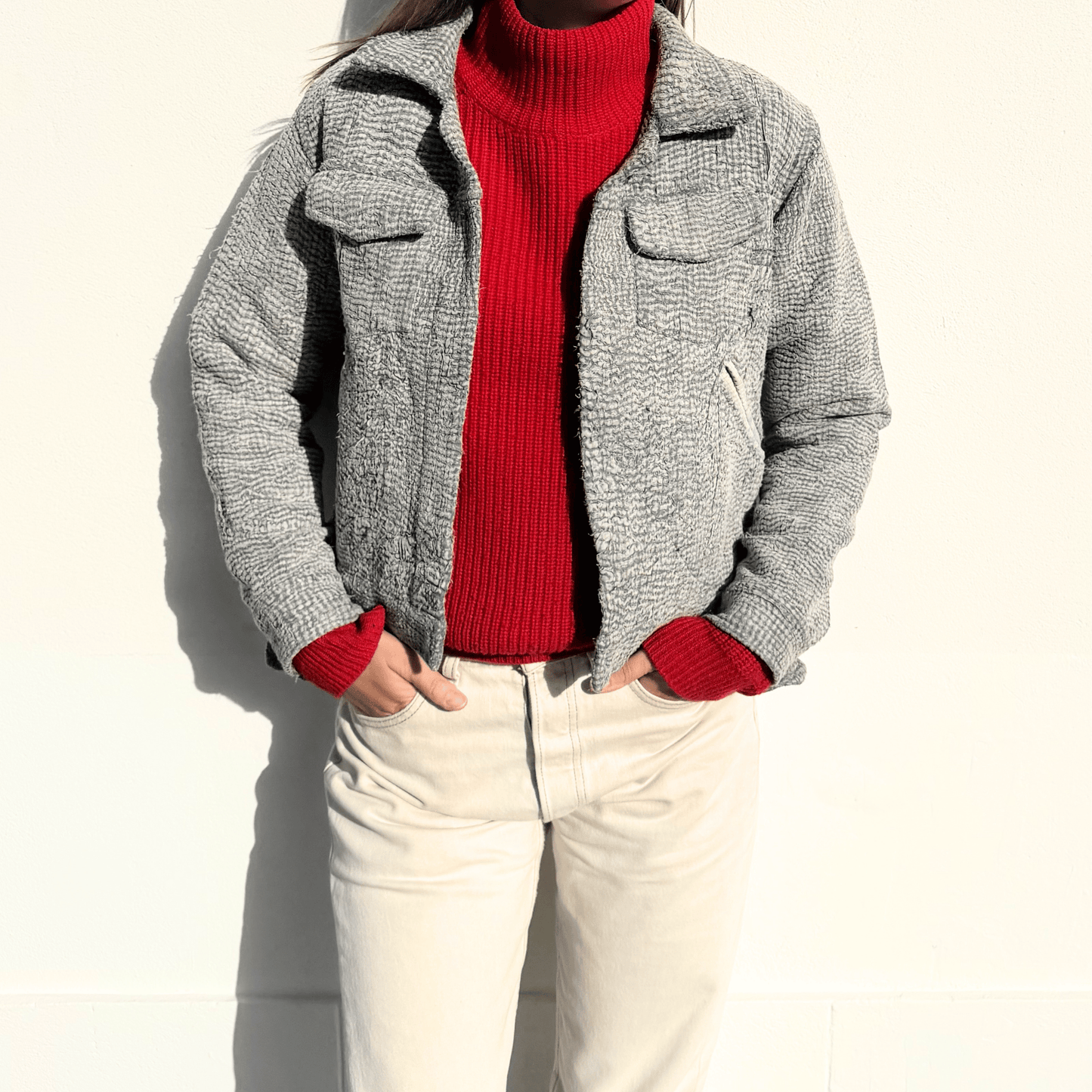 Blouson Guila gris