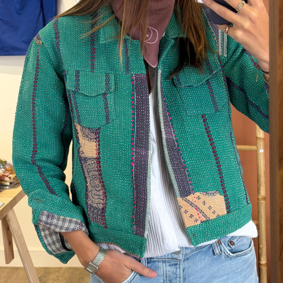 Blouson Guila vert