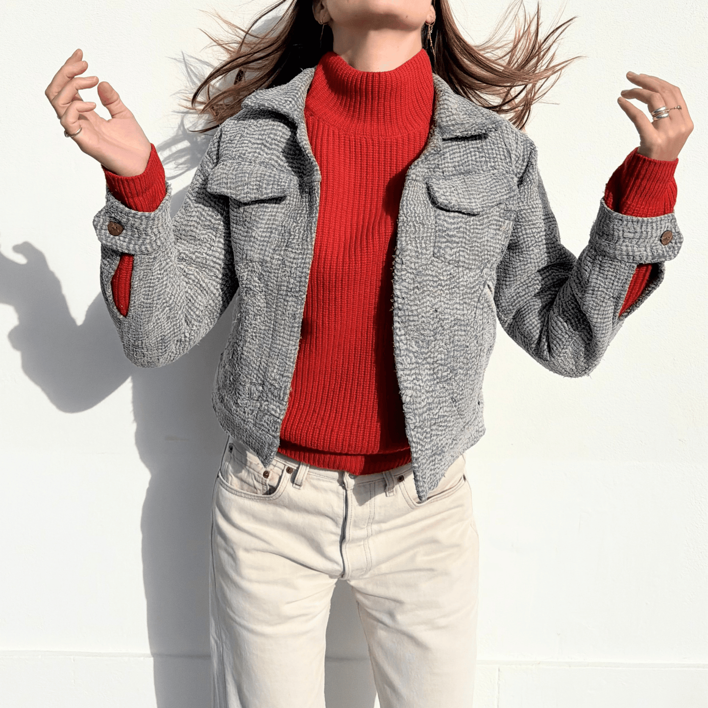 Blouson Guila gris