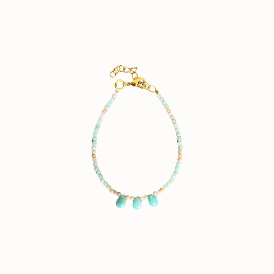 Bracelet Maya amazonite