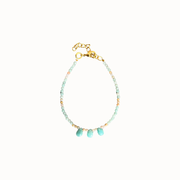Bracelet Maya amazonite