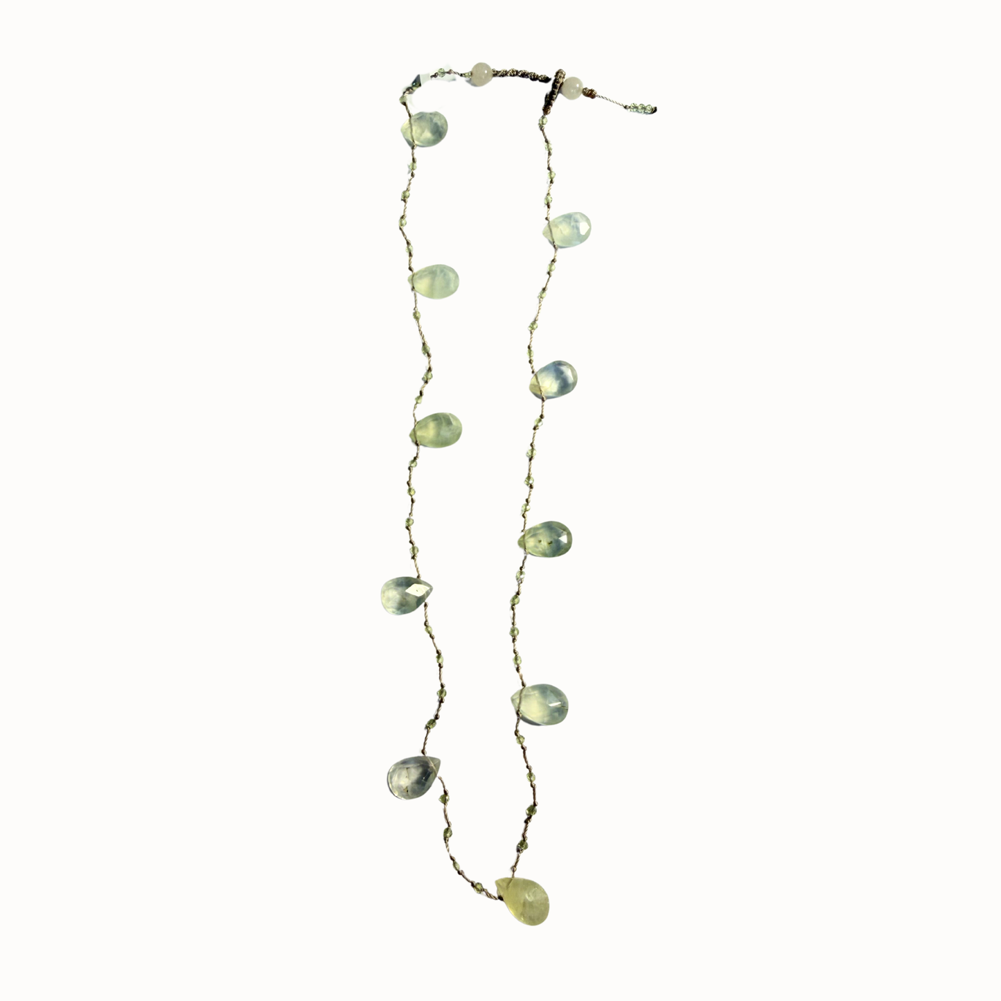 Collier Constance préhnite