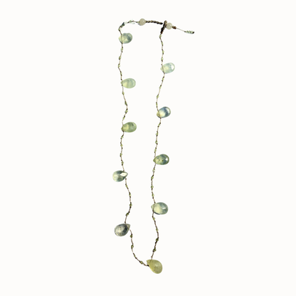 Collier Constance préhnite