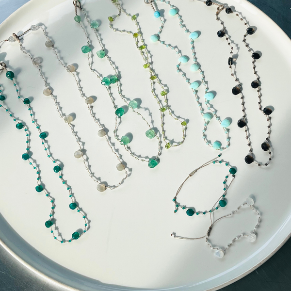 Collier Constance amazonite