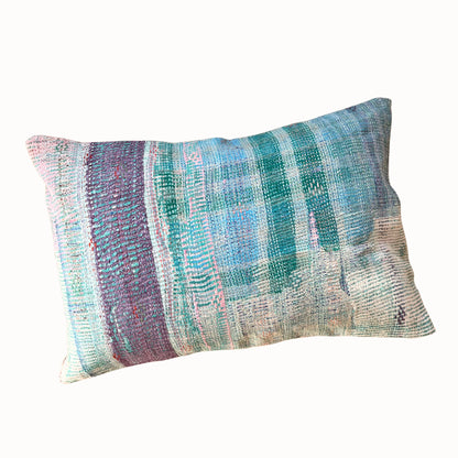 Coussin Jhappi bleuté