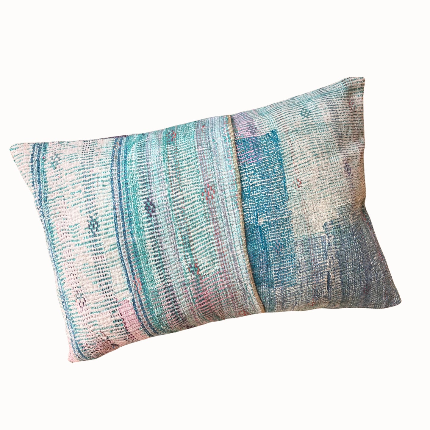 Coussin Jhappi bleuté