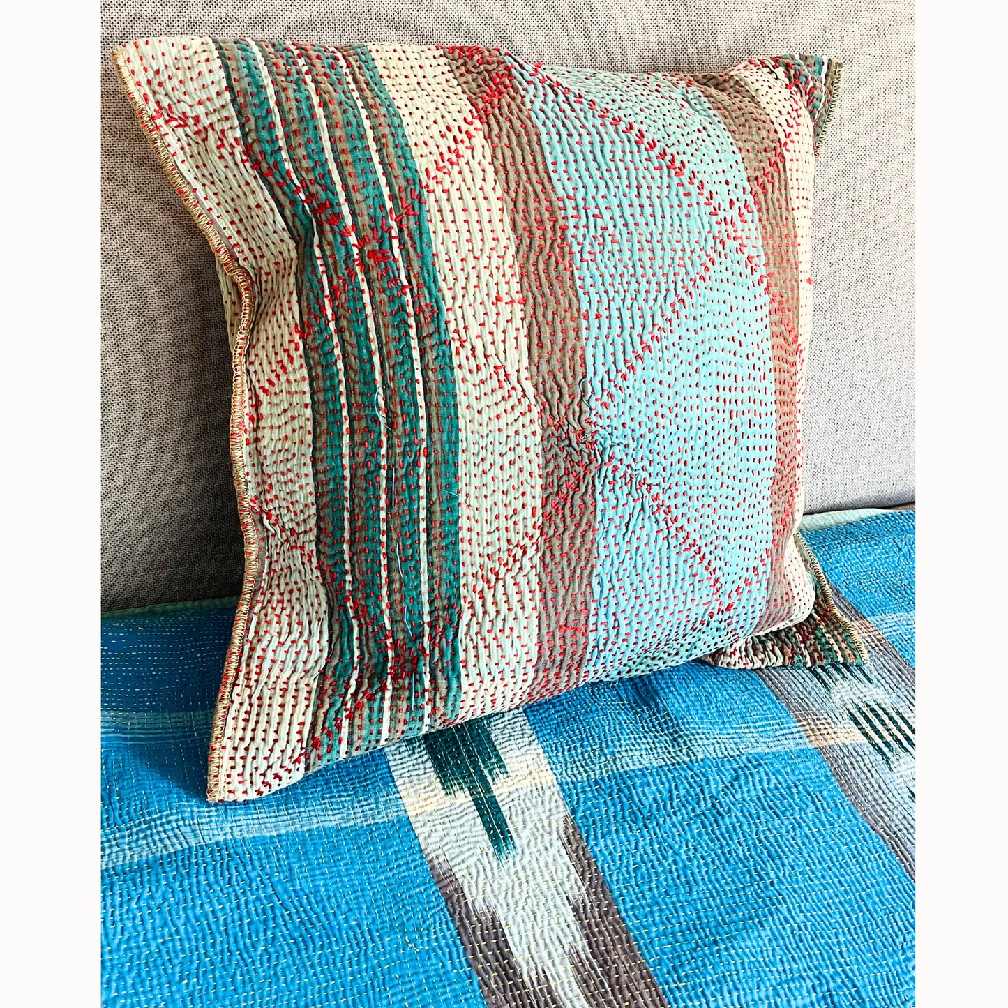 Plaid Kantha navajo