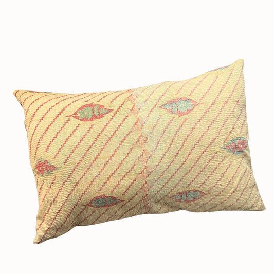 Coussin Jhappi jaune pâle