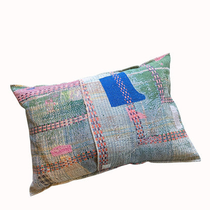 Coussin Indien en kantha