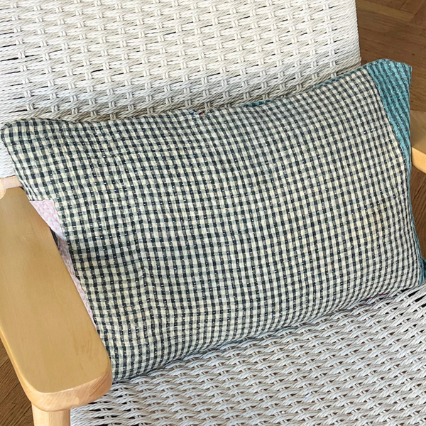 Coussin Jhappi patch rose