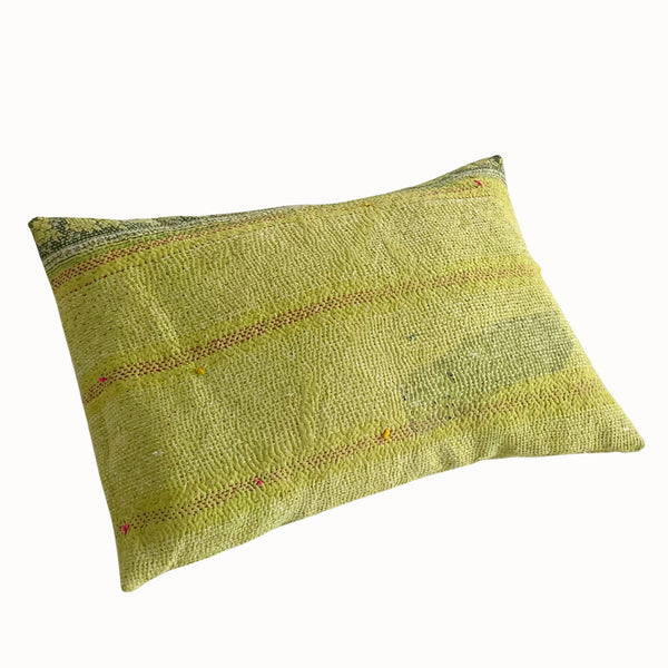 Coussin Jhappi vert anis