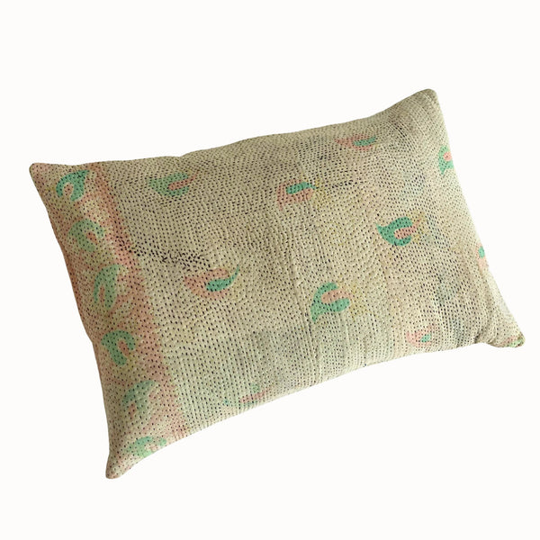 Coussin Jhappi vert pâle