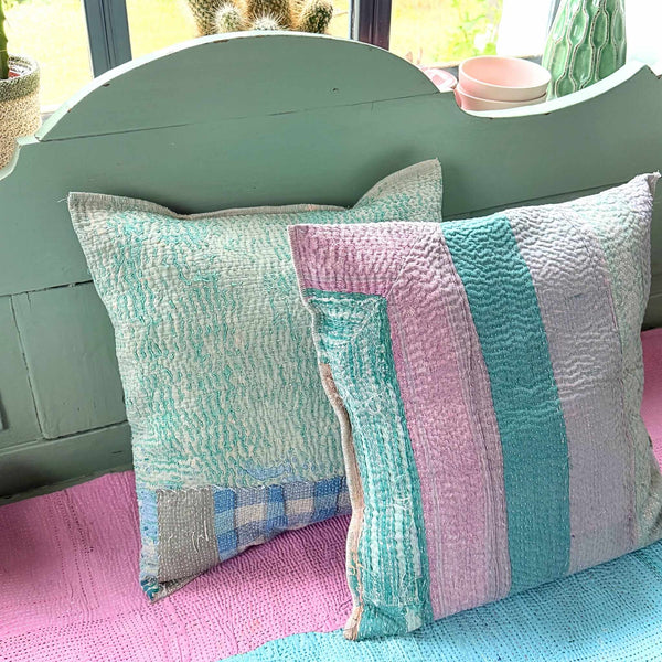 Coussin Lassi rayé