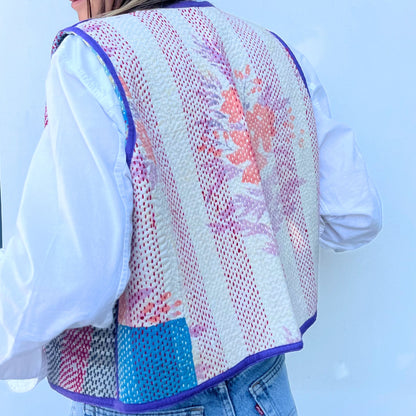 Gilet Aura bleu ciel