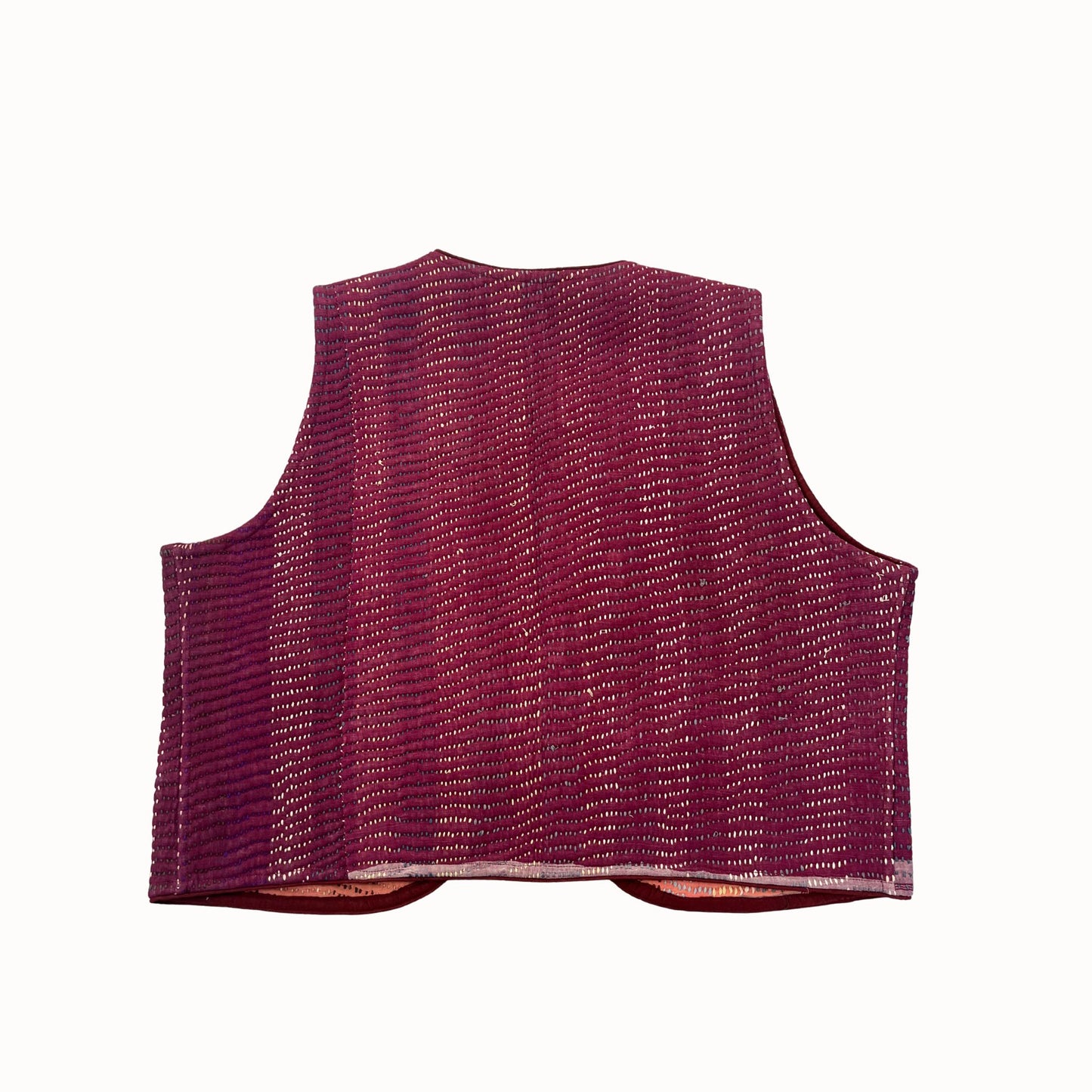 Gilet Aura bordeaux
