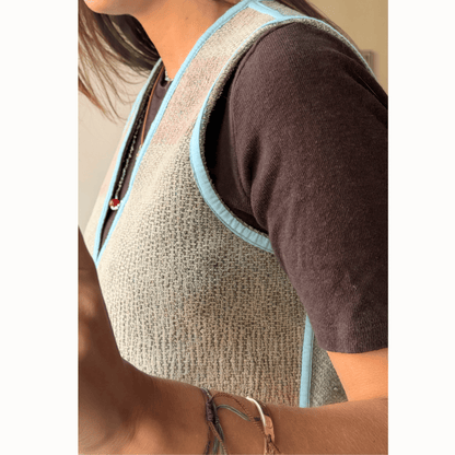 Gilet Aura bleu ciel