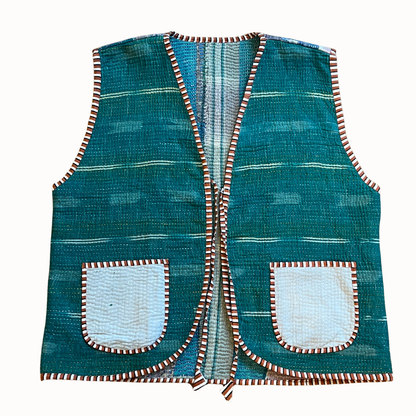 Gilet Karma vert foncé