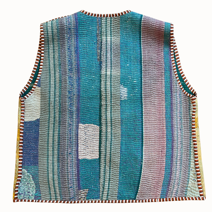 Gilet Karma vert foncé