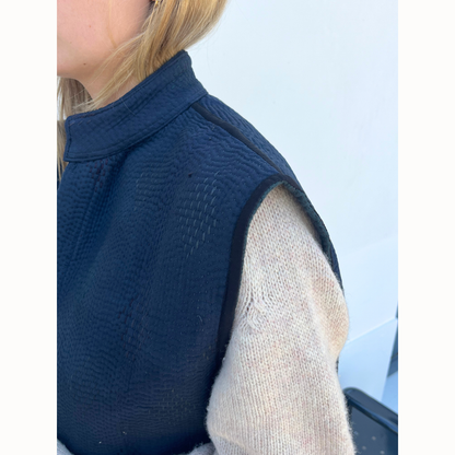 Gilet Mira bleu marine