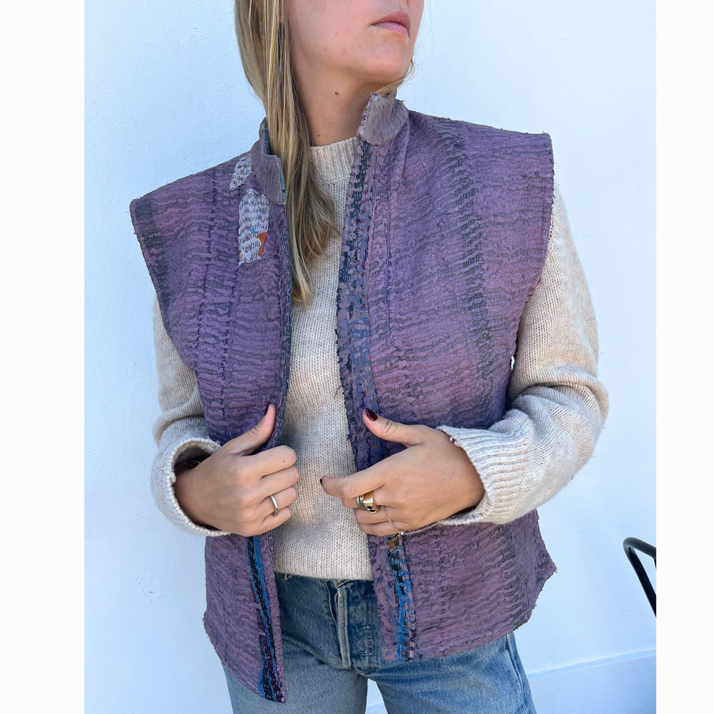 Gilet Mira violet