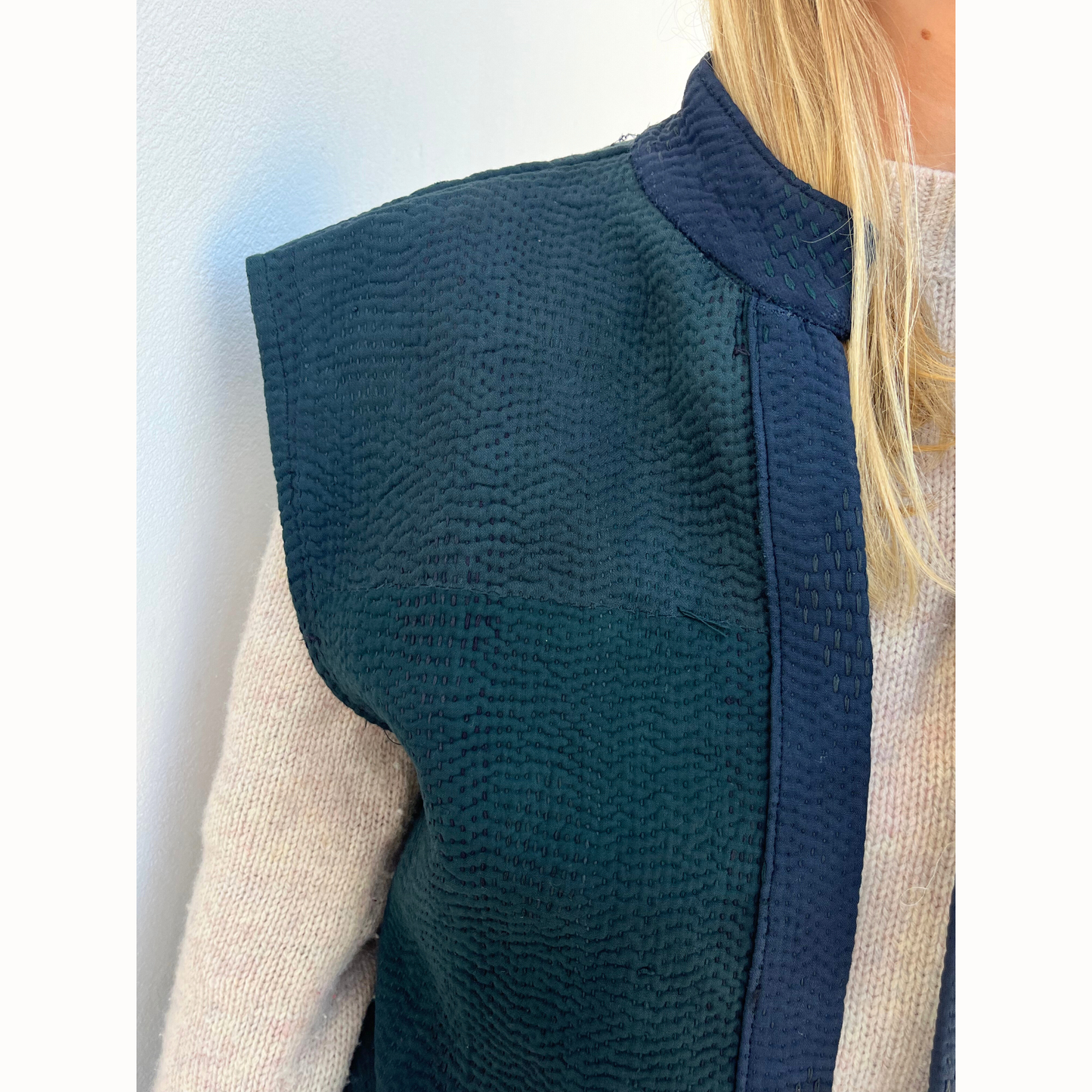 Gilet Mira bleu marine