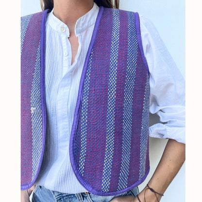 Gilet Aura violet