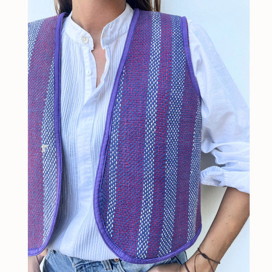 Gilet Aura violet