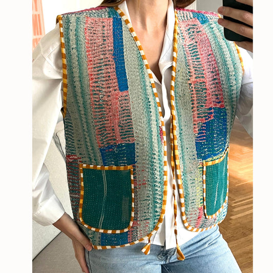 Gilet Karma amérindien