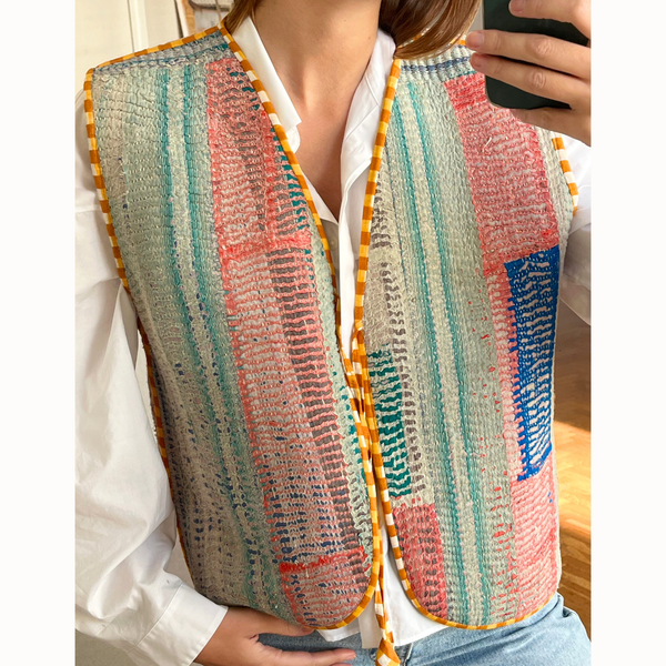 Gilet Karma amérindien