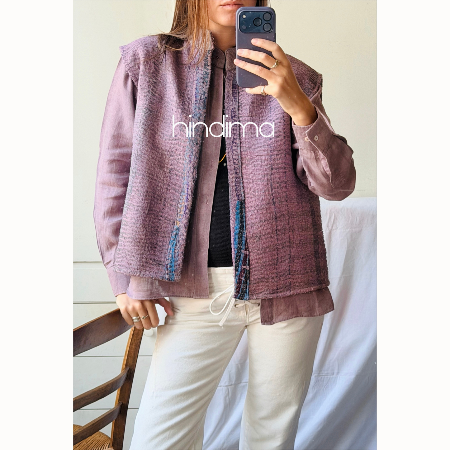 Gilet Mira violet