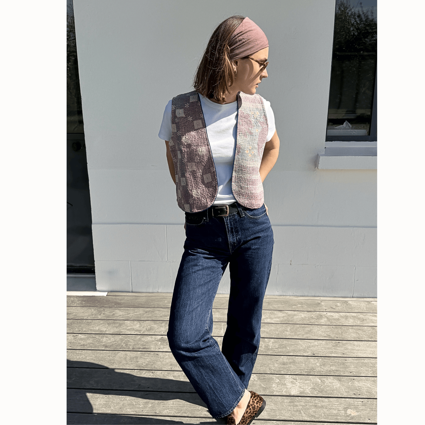 Gilet Aura violet