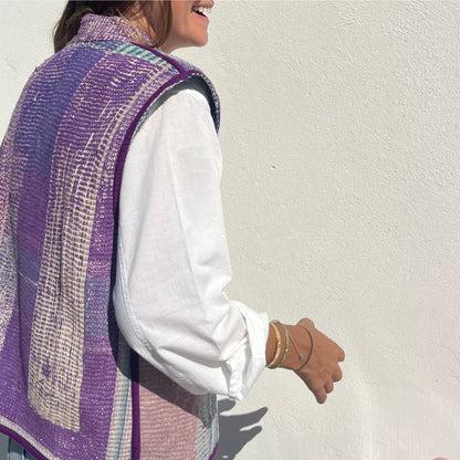 Gilet Mira violet