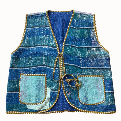 Gilet Karma bleu