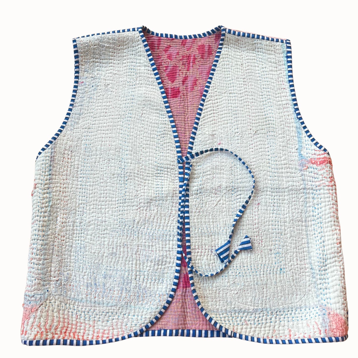 Gilet Karma jaune & bleu