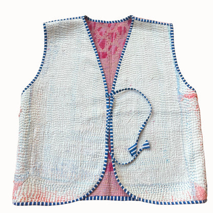 Gilet Karma jaune & bleu