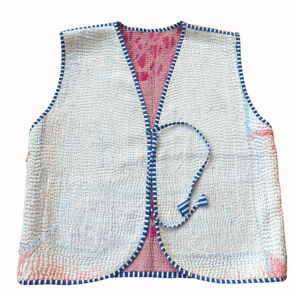 Gilet Karma jaune & bleu